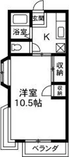 サニーコート【2階】の間取り
