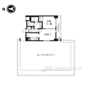 アーバネックス室町【10階】の間取り