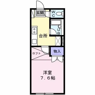 シンフォニー萩ヶ丘【1階】の間取り
