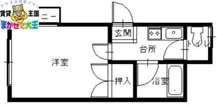 ドミール橋口【1階】の間取り