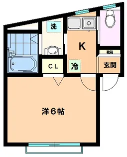 ハイムSK【1階】の間取り