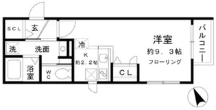 リラ下北沢【2階】の間取り