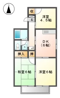Wing Hills【1階】の間取り