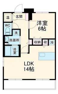 アリエさいたま新都心【5階】の間取り