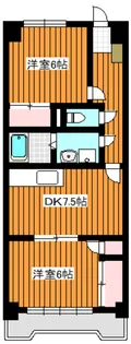 グリーンパレス小泉【4階】の間取り