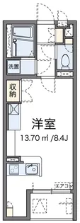 レオネクストテルス【3階】の間取り