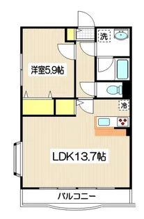 プランドールアイ【3階】の間取り