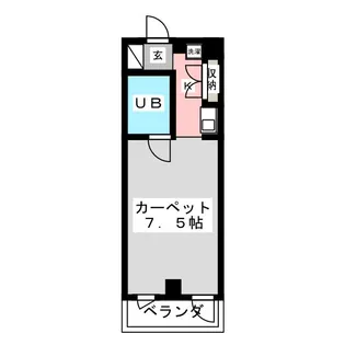 ベルデ輿石(マンション)【1階】の間取り