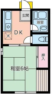 パークハイツオガワ【2階】の間取り
