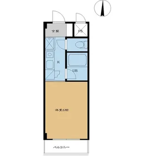 オークヒルズ北柏【2階】の間取り