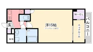 セレニテ甲子園【3階】の間取り