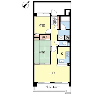 CASA-FORTUNA【2階】の間取り