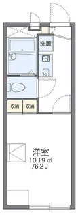 レオパレスディアコート【2階】の間取り