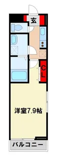 カーサ・ミスミヤIII【2階】の間取り