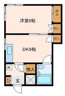 亀戸ハイツ【1階】の間取り
