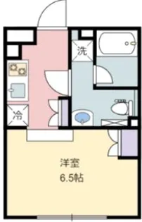 リトルズLAPiS神楽坂【1階】の間取り
