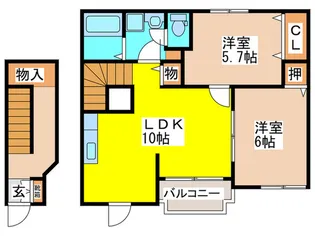 メドラの間取り