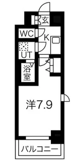 メイクス新栄【7階】の間取り