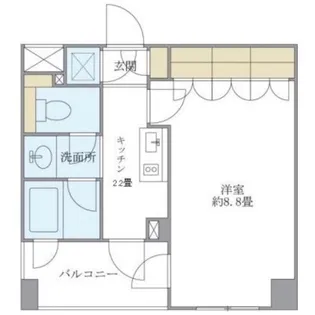 プレミアコート桜台【2階】の間取り