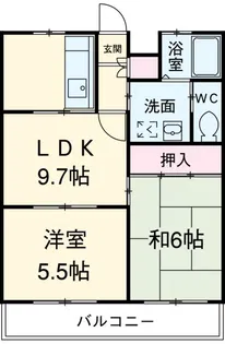 グレースヒルズ【2階】の間取り