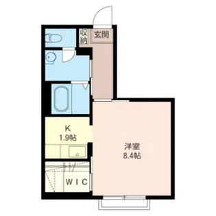 グランメール【1階】の間取り