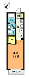 ステージ【1階】の間取り