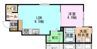 VITERA【1階】の間取り