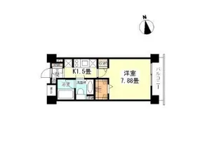 スタイリオ妙蓮寺【3階】の間取り