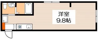 シーモ南観音【2階】の間取り