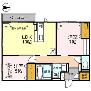 Ciel‘dage(シエルデイジ)【2階】の間取り