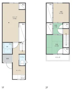 石川県金沢市金石御船町【一戸建】の間取り