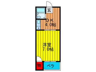 メイゾン5【4階】の間取り