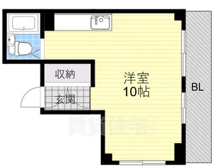 アバントコート本山(旧アイビーヒルズ神戸東)【4階】の間取り