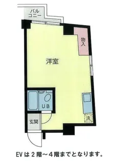 エクレール相武台【2階】の間取り