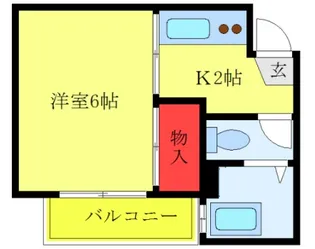 東京都北区滝野川7【マンション】の間取り