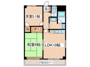エミネンスヒバリ【4階】の間取り