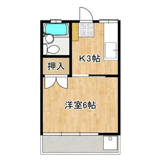 グリーンハイツ【1階】の間取り