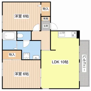 滋賀県栗東市笠川【アパート】の間取り