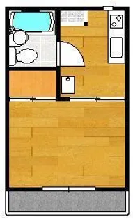 ガーベラコーポ【1階】の間取り