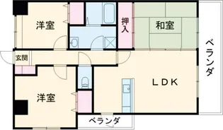 アバダント大塔I【5階】の間取り