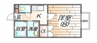 ViLLa西山【2階】の間取り