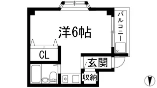 メゾン段上【2階】の間取り