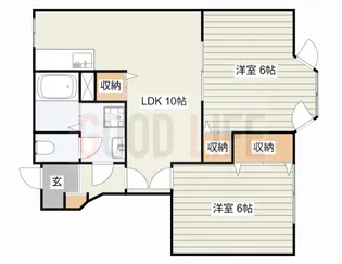 兵庫県加古川市西神吉町岸【アパート】の間取り