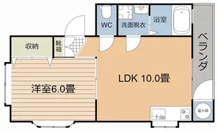 ラフォーレ・A【1階】の間取り