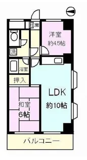 東京都中央区湊1【マンション】の間取り