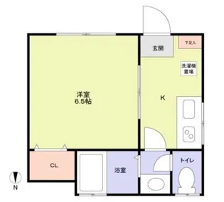 ウインズハイツ【1階】の間取り