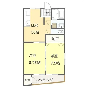 カントリーハウス【2階】の間取り