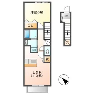 スイフヨウ【2階】の間取り