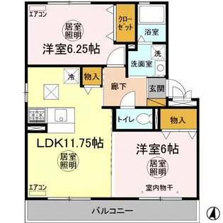 大黒屋 八番館【1階】の間取り