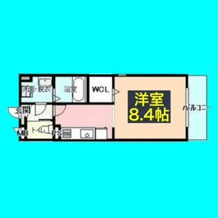 カーサタチバナ【3階】の間取り
